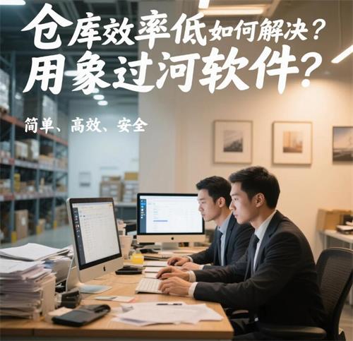 象过河SaaS仓库管理软件，扫码出入库与库存不足自动提醒